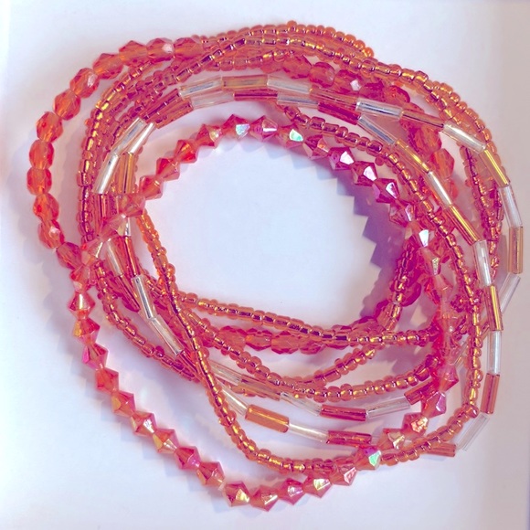 Handmade Jewelry - Beaded wrap bracelet 8X